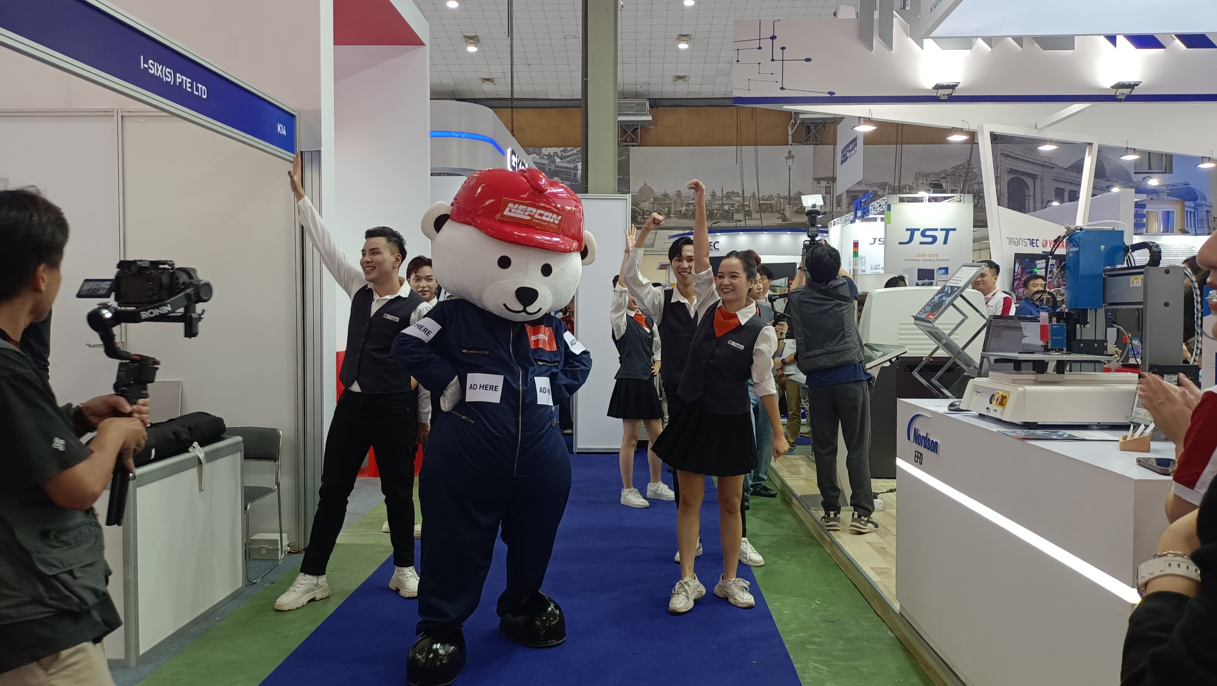 江西快盈微亮相越南河内国际电子元器件及生产设备展，圆满落幕！